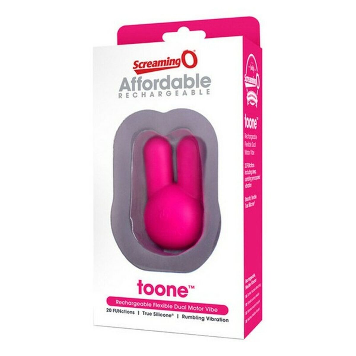 Вибратор The Screaming O Affordable Rechargeable Розовый